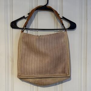 Free People golden valley tan vegan flap messenger bag shoulder crossbody strap